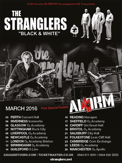 The Stranglers Black & White Tour 2016