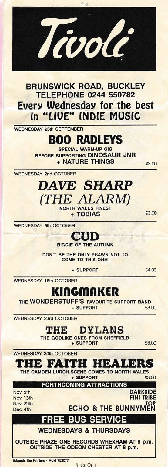 Buckley, Wales – (Gigs)